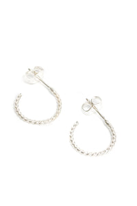 MyTwist Earrings Moon Mini — Silver