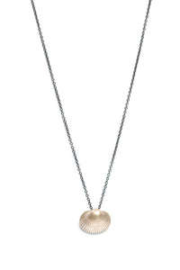 MyNature Necklace Heart Shell — Bronze